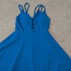 Blue Strappy Dress